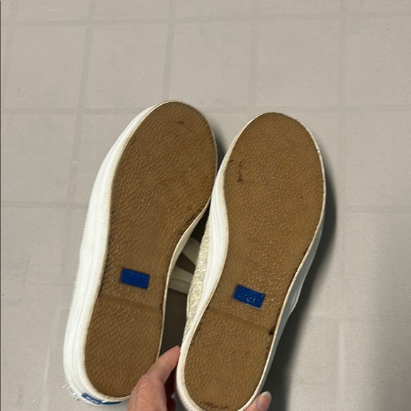 Keds for Kate Spade Silver Glitter Sneakers - Picture 12 of 16